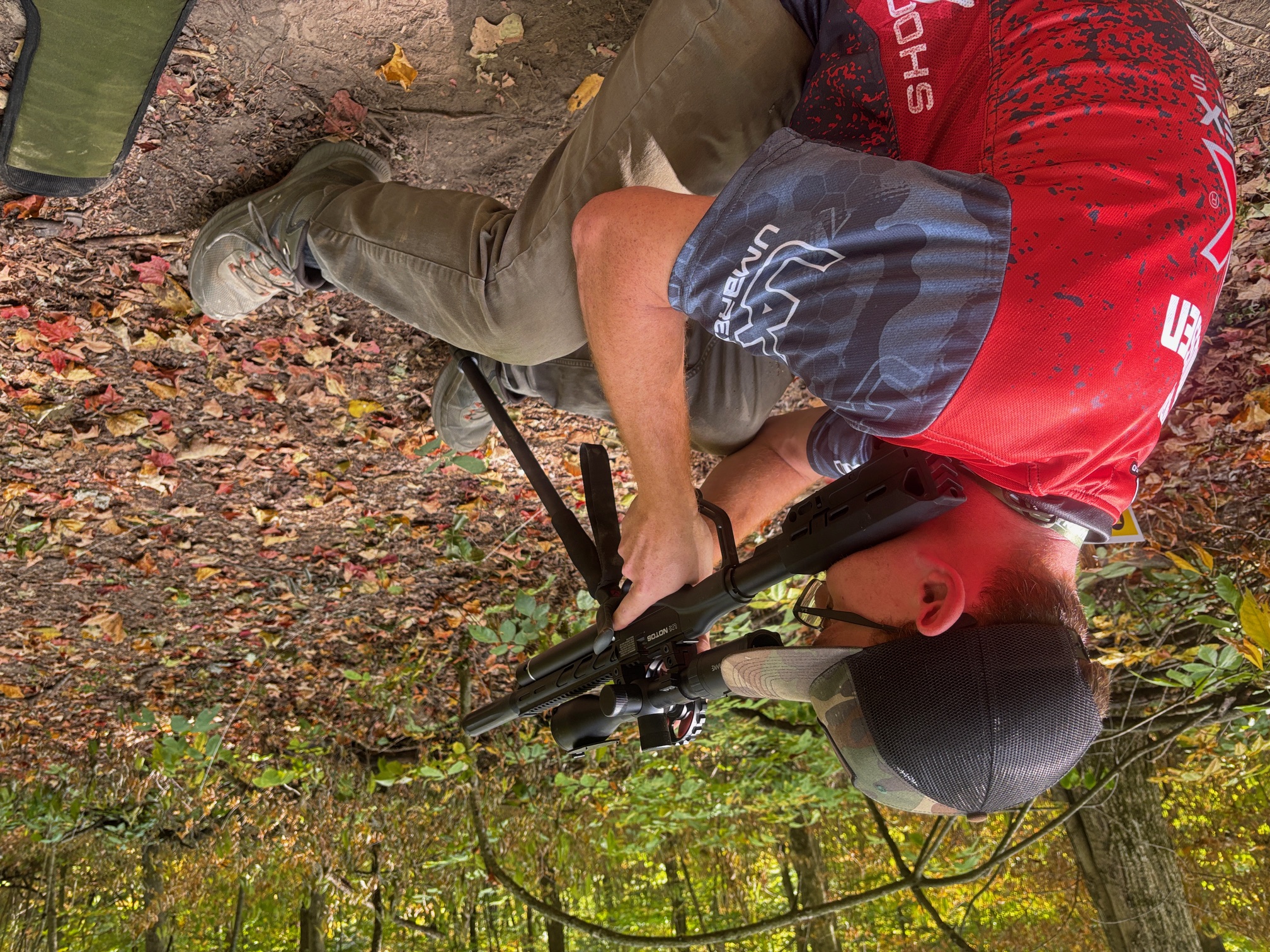 Kolby Rasmussen Shooting Field Target with the Umarex Notos